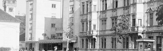 Hotel Aro Palace şi Palatul Czell, aprox. 1940